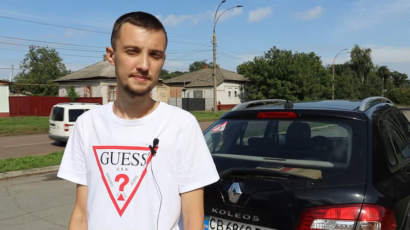 Олександр Гуржій – волонтер благодійної організації "10 гривень Прилуки"